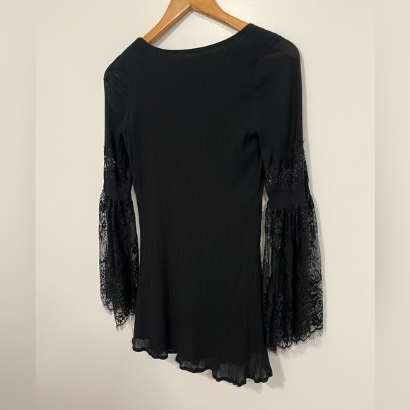 L*Space Swimwear Burning Sun Tunic Black S - Picture 12 of 16